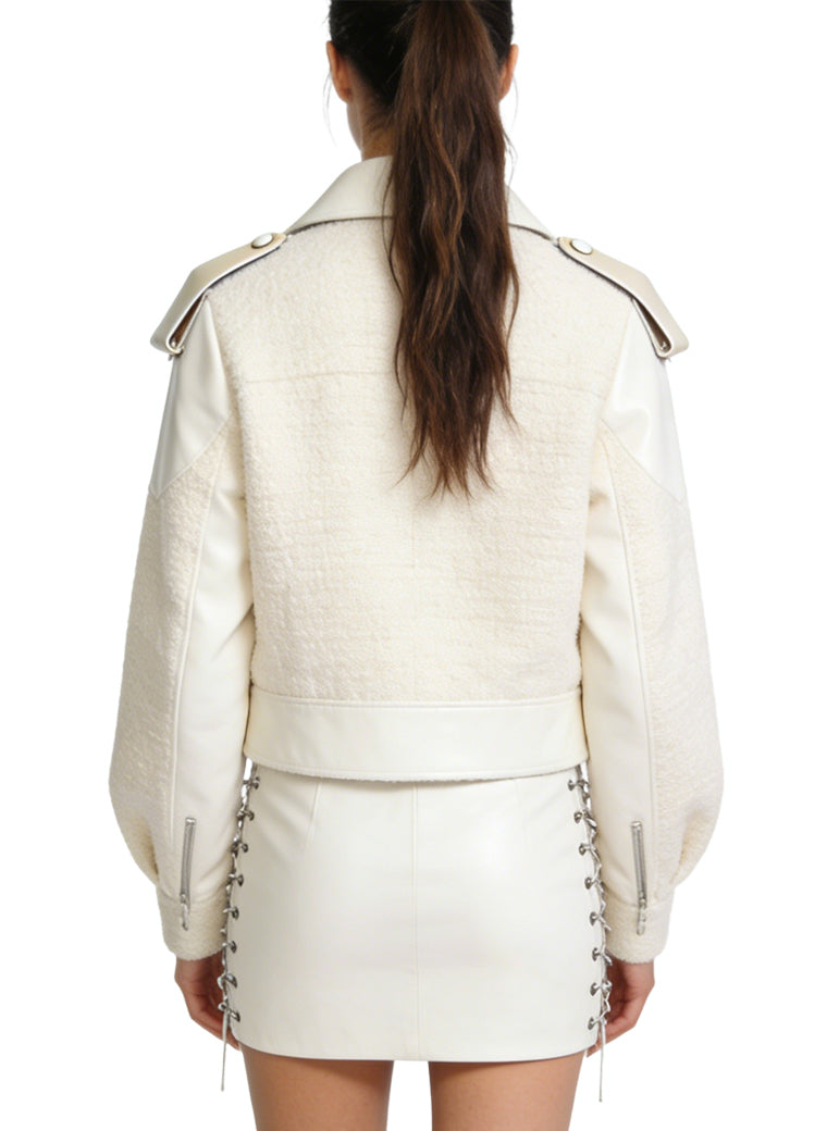 Women's Minimalist Epaulet-detail Coat