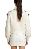 Women's Minimalist Epaulet-detail Coat