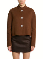 Women's Retro Button-front Short Coat
