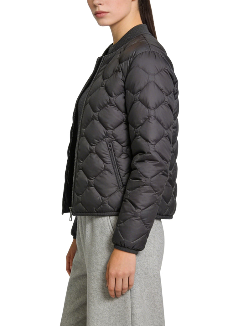 Women's Minimalist Quilted Short Coat