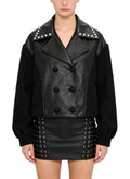 Women's Studded-detail Fashionable Coat