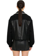 Women's Studded-detail Fashionable Coat