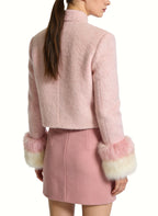 Women's Elegant Tailored Button-front Coat