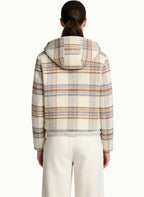 Women's Plaid Pattern Short Coat