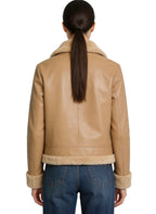 Women's Lapel-collar Utility Pocket Short Coat