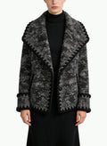 Women's High Fashion Lapel Open-front Coat