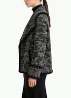 Women's High Fashion Lapel Open-front Coat