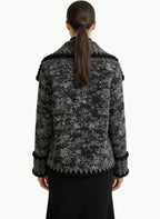 Women's High Fashion Lapel Open-front Coat