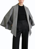 Women's Fashionable Cape-style Open-front Coat