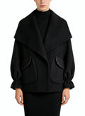 Women's Elegant Fashionable Lape Coat