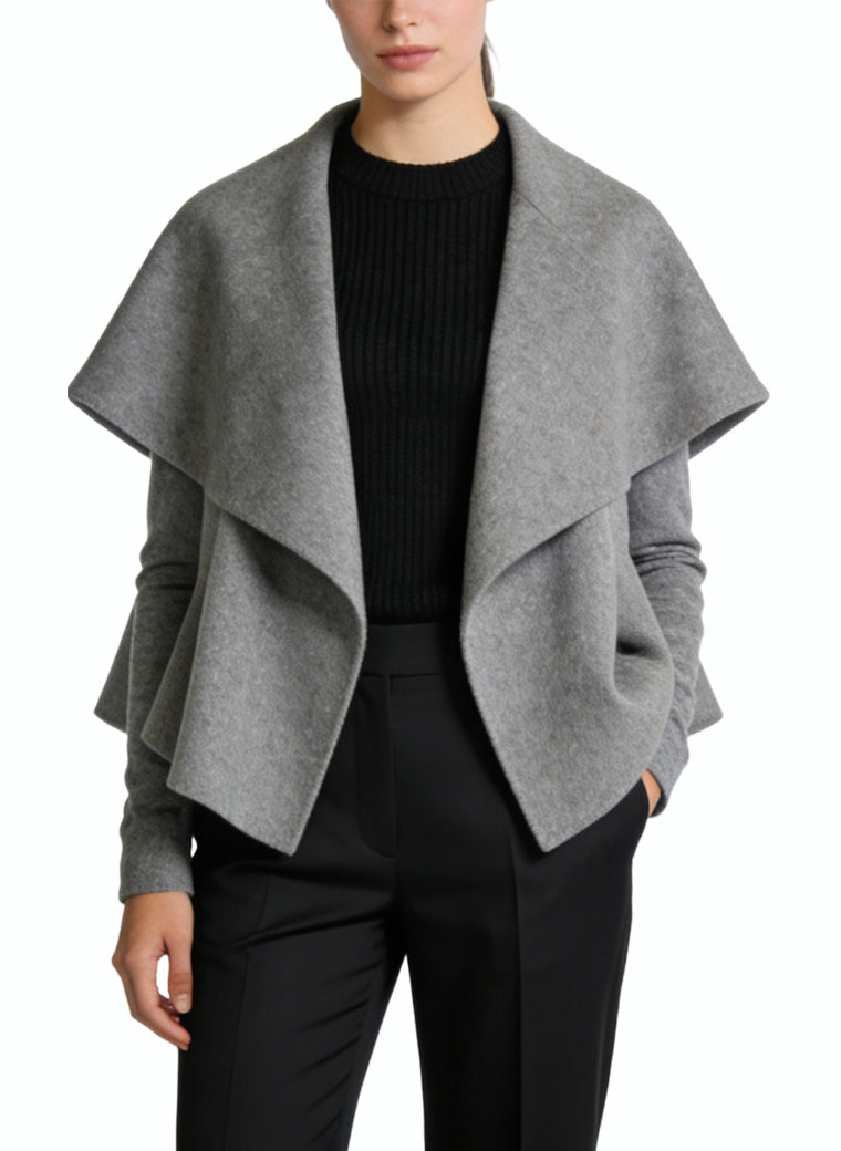 Women's High Fashion Open-front Coat