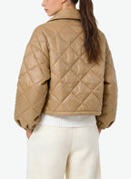 Women's Pocket-detail Utility-style Short Coat