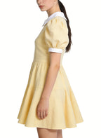 Puff Sleeve Gentle and Fresh Style Dress