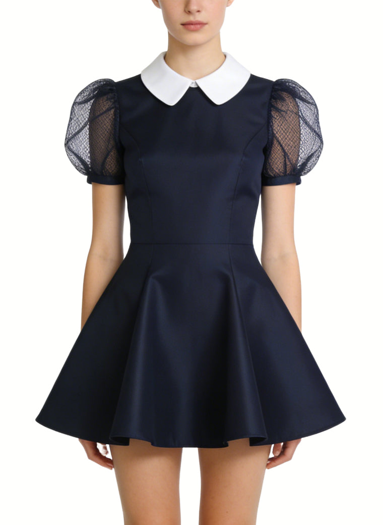 Short A-Line Skirt Elegant Dress