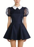 Short A-Line Skirt Elegant Dress