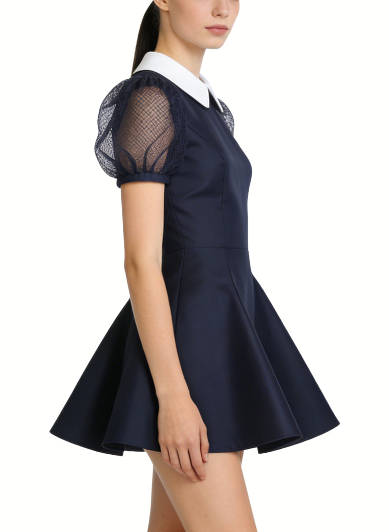 Short A-Line Skirt Elegant Dress