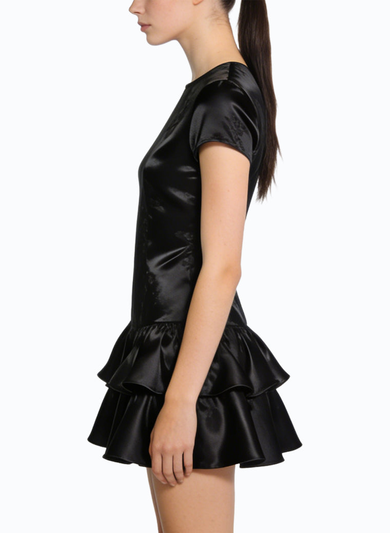 Retro Jacquard Elegant Dress for Women