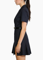 Suit Collar Dress for Women's Commuter Style