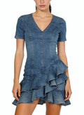 V-Neck Retro Casual Dress for Women
