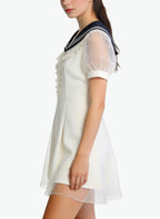 Sailor Collar Sweet Girl Dress for Women