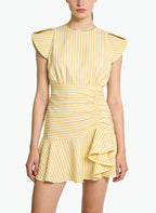 Short Women's Retro-Style Elegant Dress