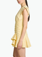 Short Women's Retro-Style Elegant Dress