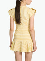 Short Women's Retro-Style Elegant Dress