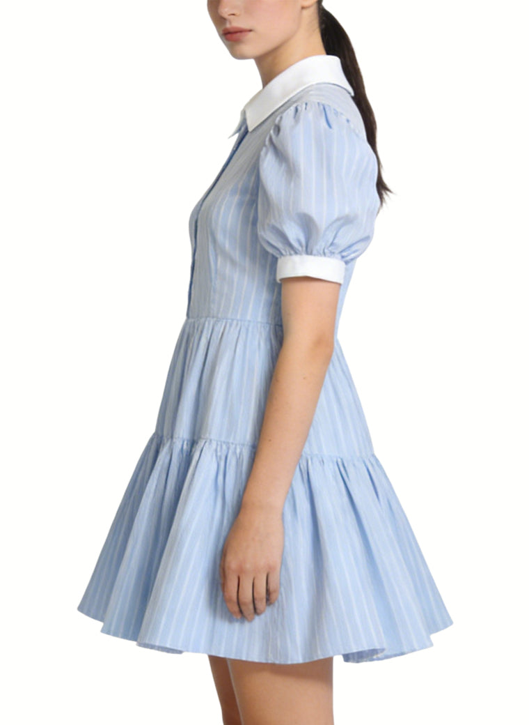Women's Short Dress Schoolgirl Style Girl Dress