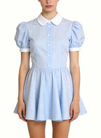 Women's Short Dress Schoolgirl Style Girl Dress