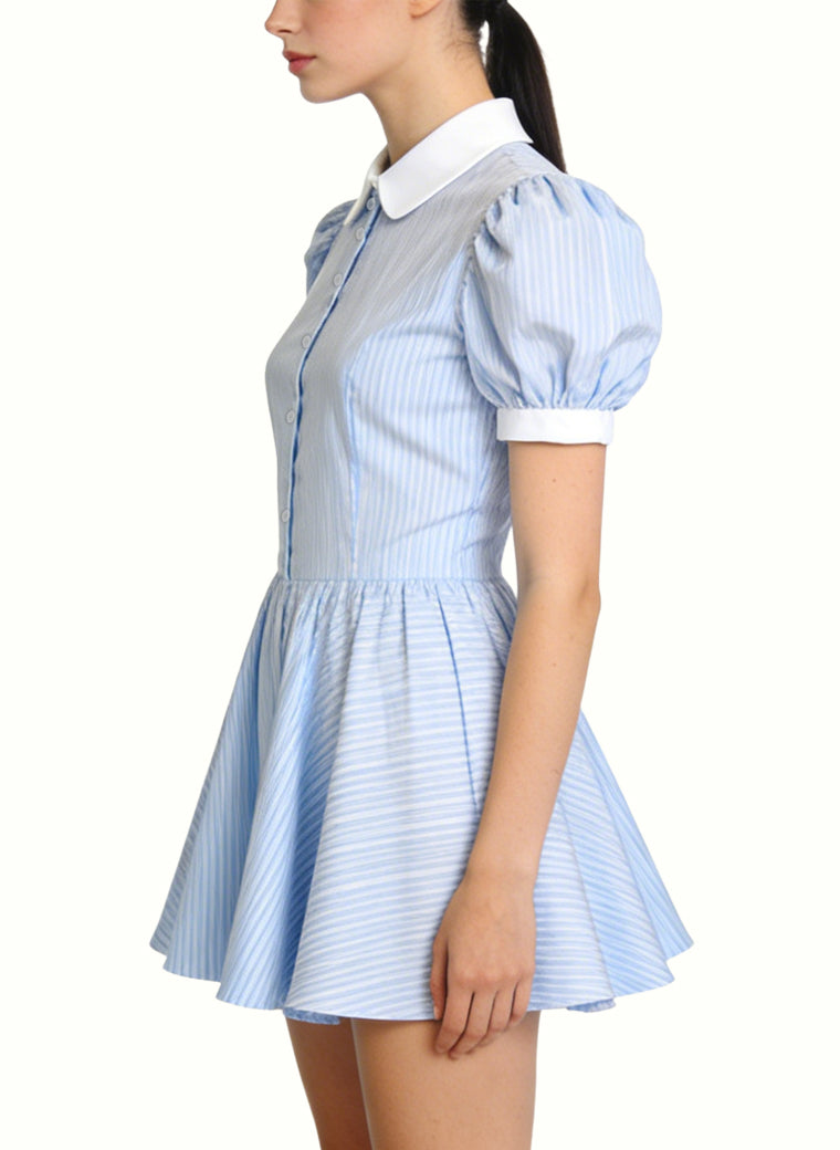 Women's Short Dress Schoolgirl Style Girl Dress