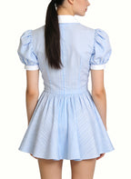 Women's Short Dress Schoolgirl Style Girl Dress