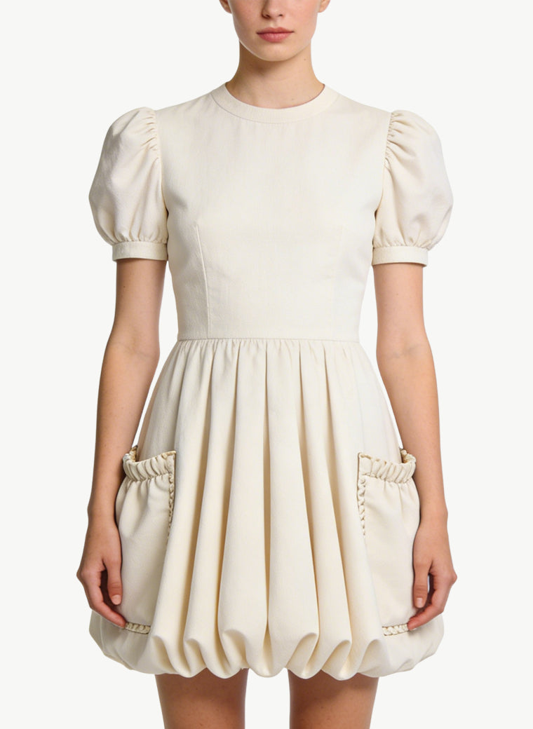 Tulip Skirt Dress Gentle Commuter Style