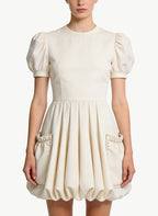 Tulip Skirt Dress Gentle Commuter Style