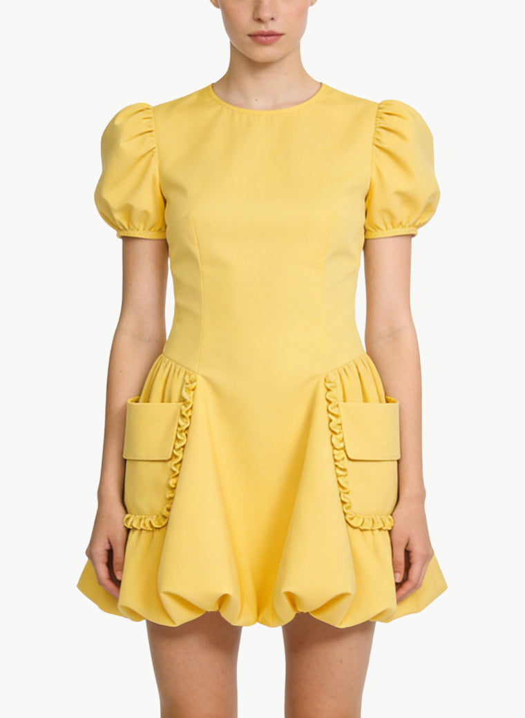 Tulip Skirt Dress Gentle Commuter Style