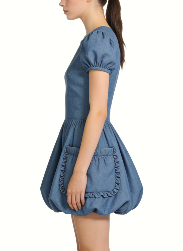 Dress Casual and Youthful Style Short Skirt