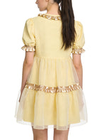 Retro Waist-Cinching Cake Dress Casual Dress