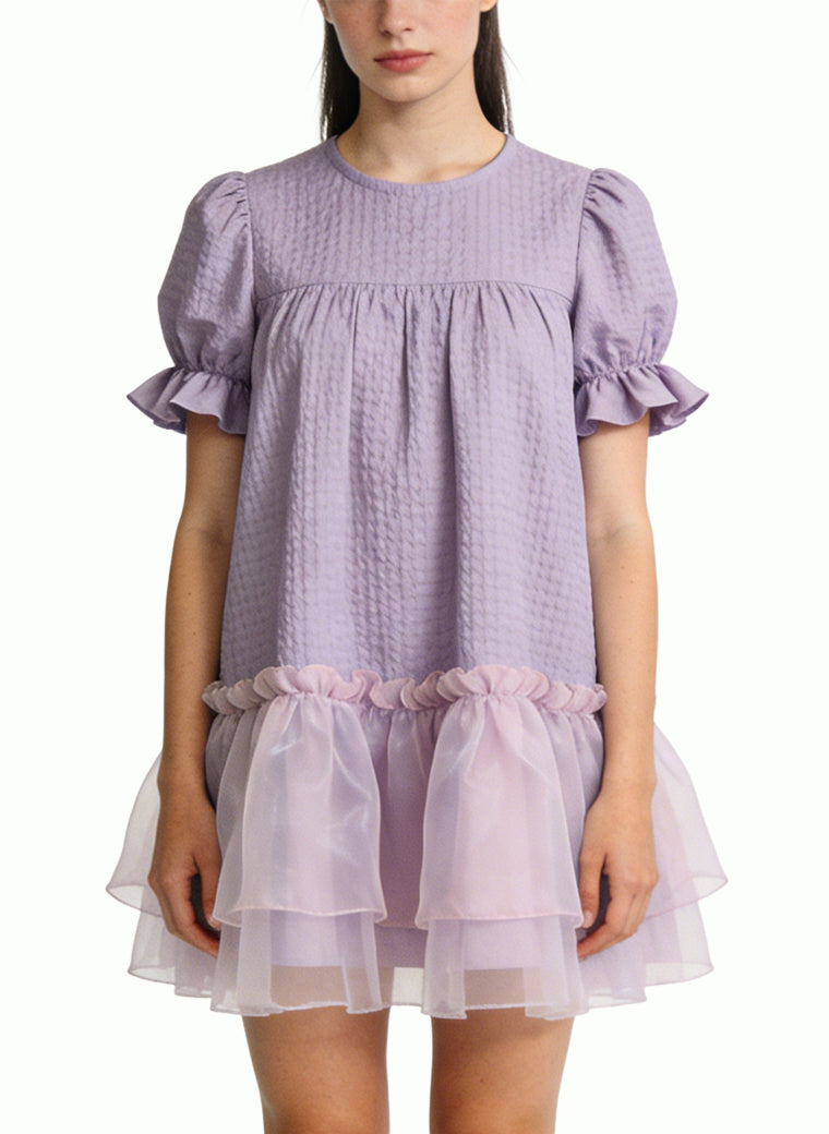 Youthful and Playful Puffy Dress