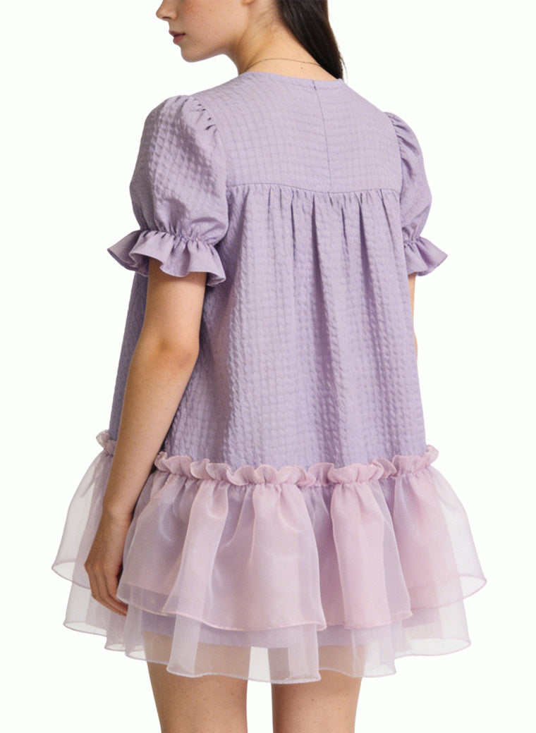 Youthful and Playful Puffy Dress