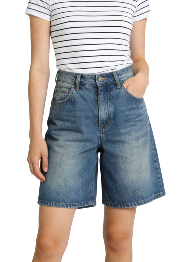 Casual Basic Denim Shorts for Everyday Wear