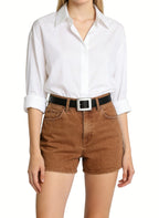 Denim Shorts for Retro Style