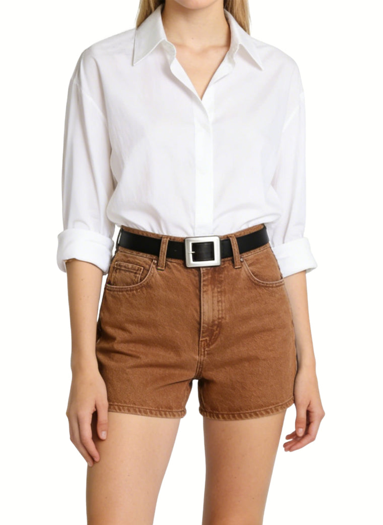 Denim Shorts for Retro Style