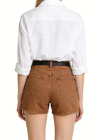 Denim Shorts for Retro Style