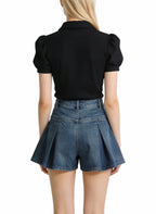 Commuter Design Denim Shorts