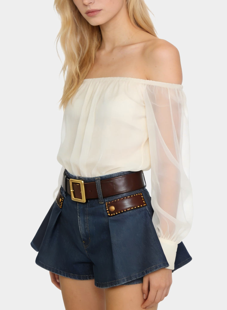 Mature & Stylish Denim Shorts