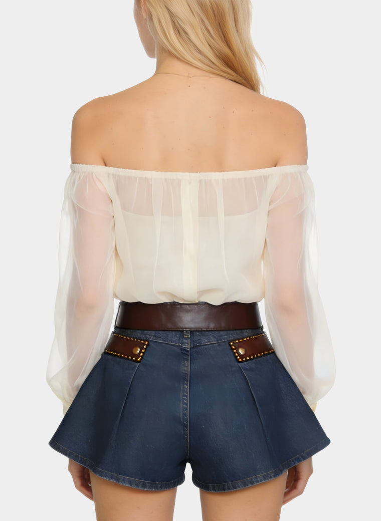 Mature & Stylish Denim Shorts
