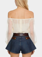 Mature & Stylish Denim Shorts