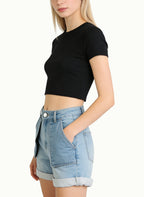 Denim Shorts Commuting Essentials
