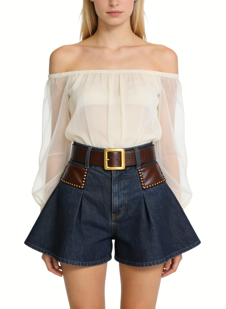 Street Style Denim Shorts