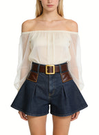 Street Style Denim Shorts