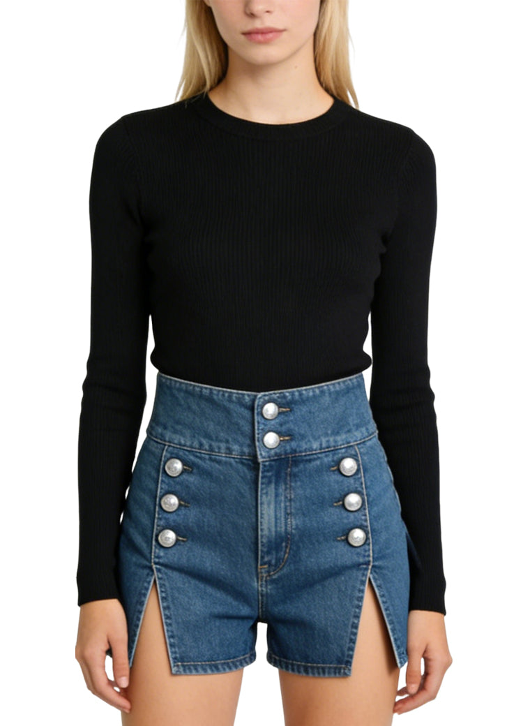 High-Waisted Trendy & Unique Denim Shorts